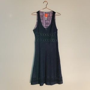 Christian LaCroix | Bazar Navy Blue Mini Dress